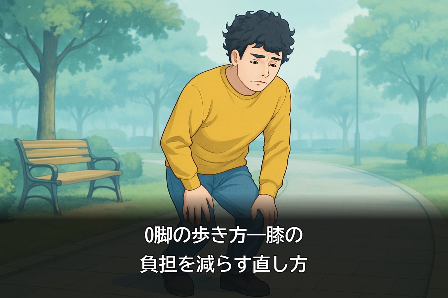 O脚の歩き方の特徴と膝の負担を減らす直し方を解説する深谷市の接骨院